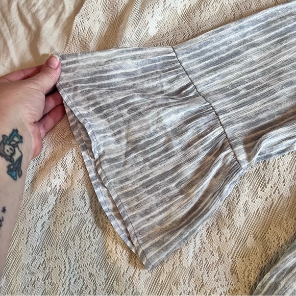 NWT Calstyle striped 3/4 sleeve midi dress - Picture 3 of 8